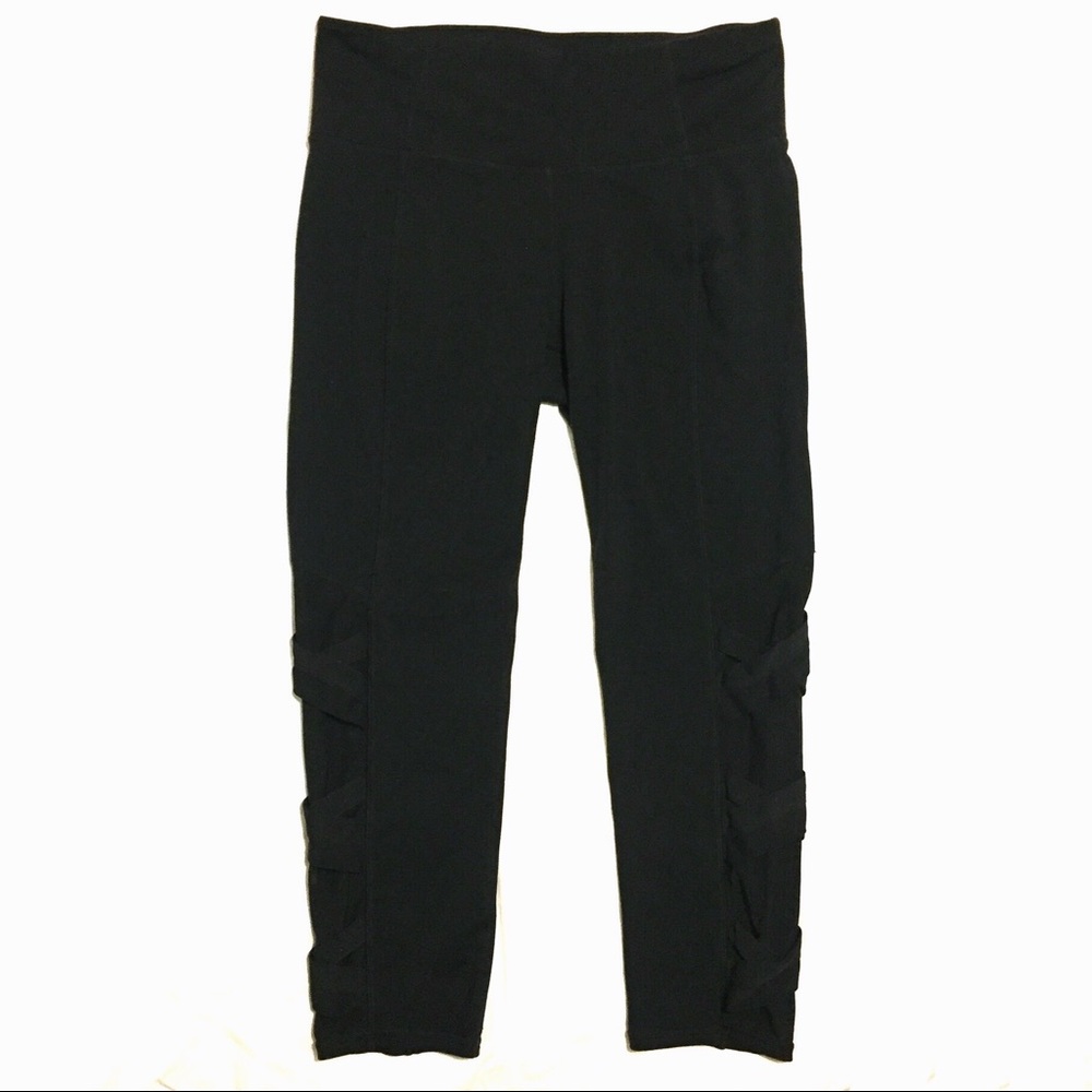 Athleta | Leggings with Mesh Detail - Black